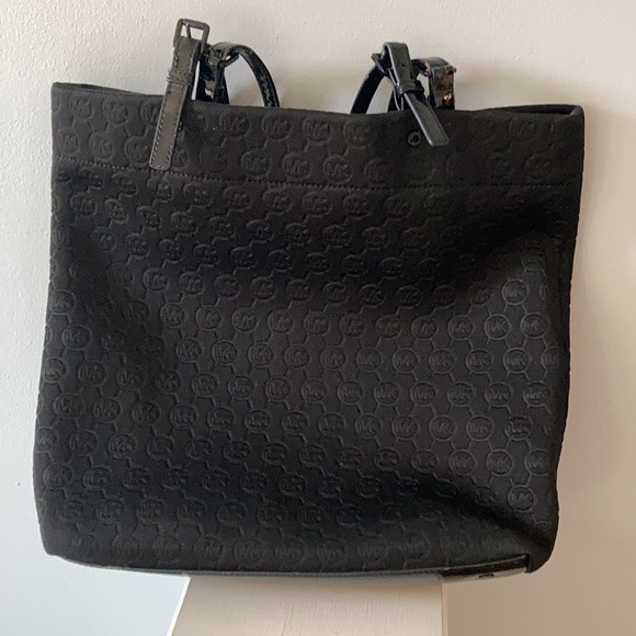 Michael Kors Black Neoprene Sporty Tote - Picture 9 of 9